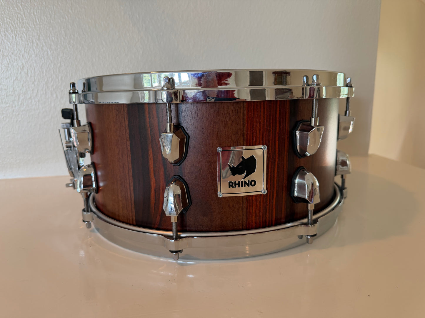 COCOBOLO & GRANADILLO SNARE DRUM - 14" X 6"