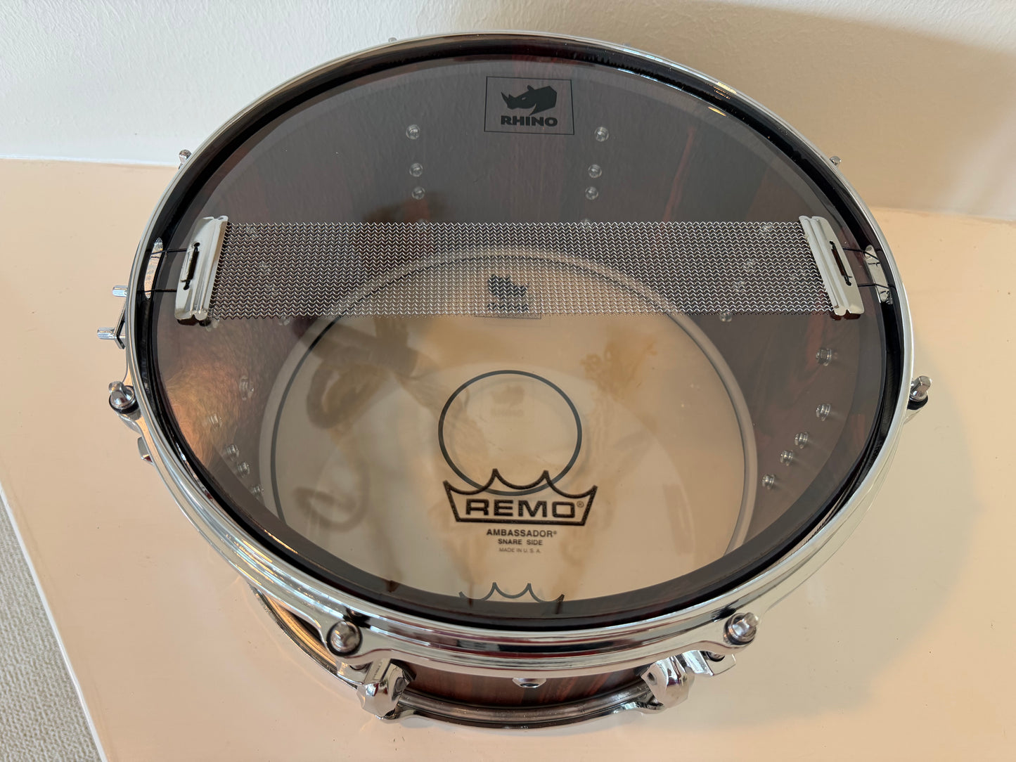 COCOBOLO & GRANADILLO SNARE DRUM - 14" X 6"