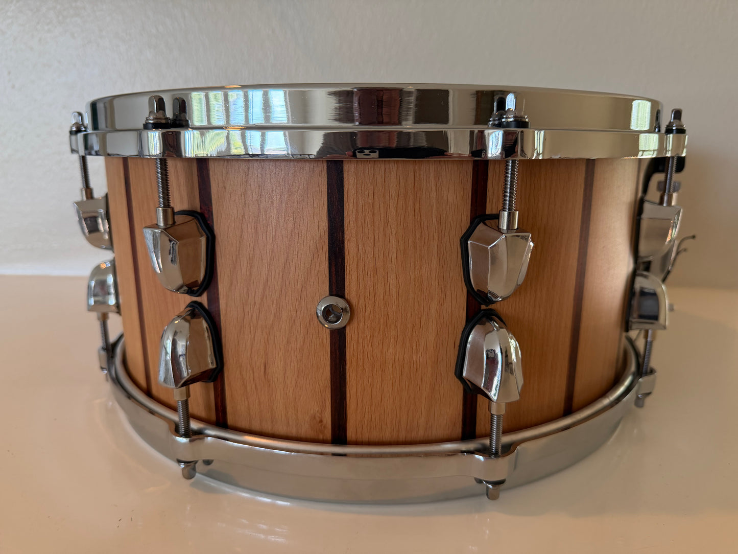 14 x 6.5 x 1/2" European Beechwood and Cocobolo